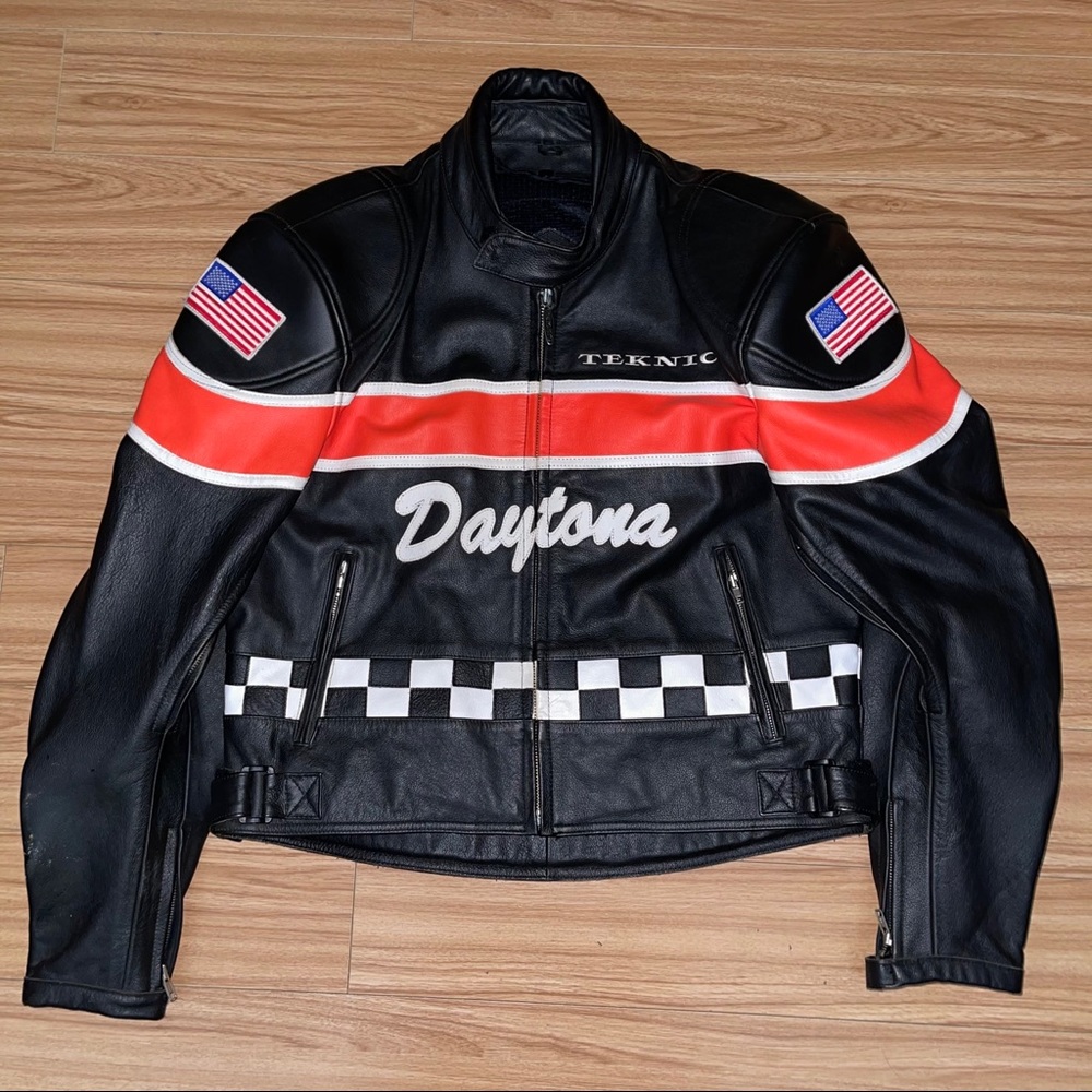 Teknic leather Daytona jacket